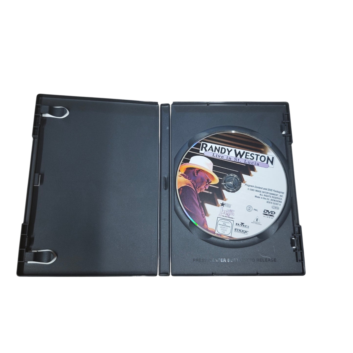 DVD  Live-Aufnahme des Jazzmusikers Randy Weston in St. Lucia