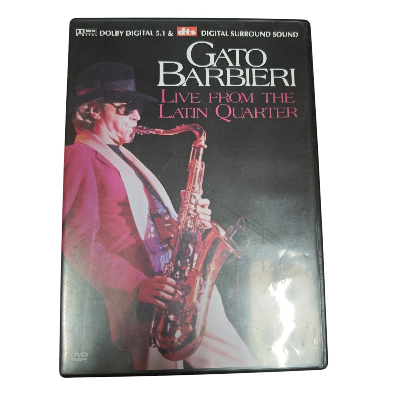 DVD Gato Barbieri - Live from the Latin Quarter, veröffentlicht im Jahr 2001.
