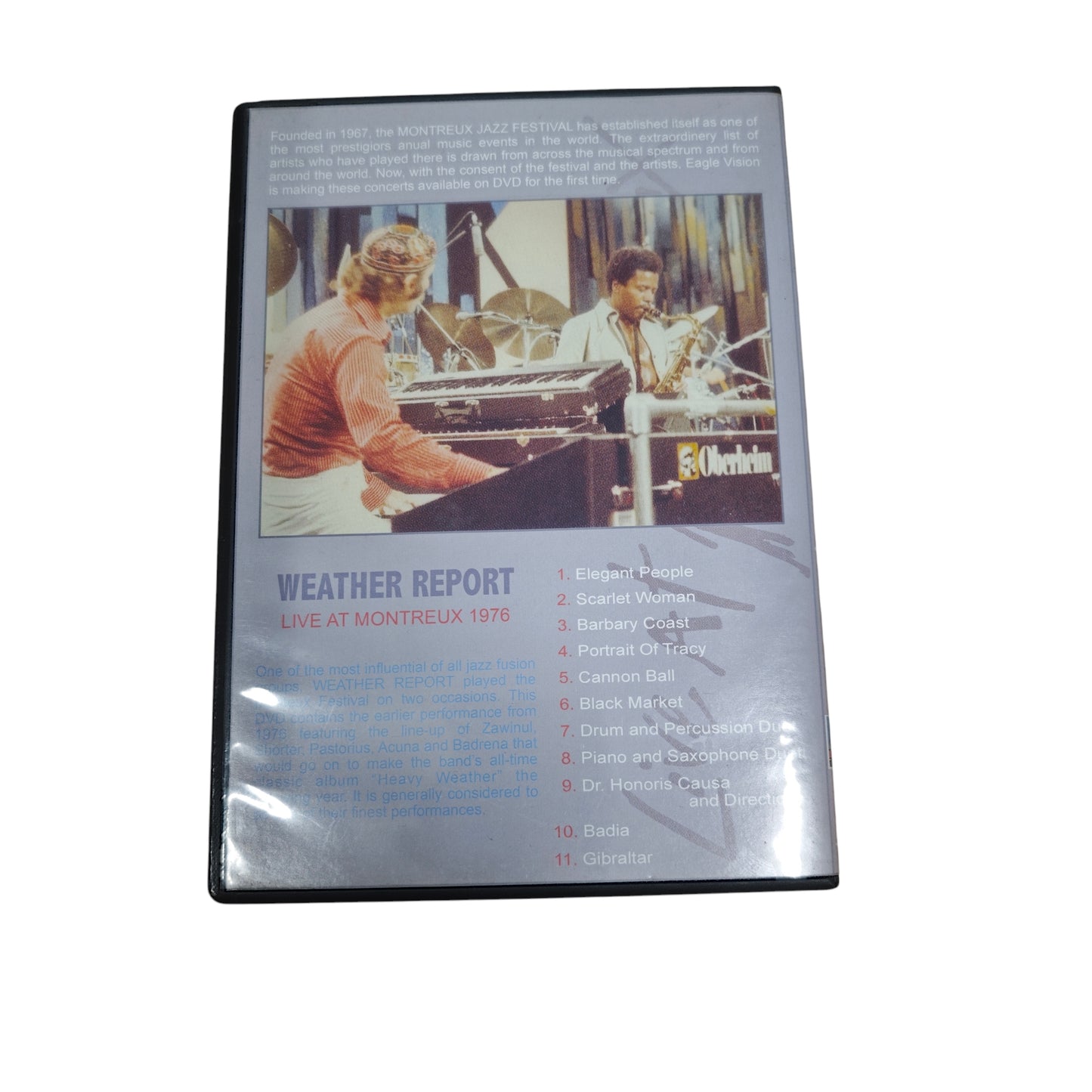 DVD-Veröffentlichung des Konzerts "Weather Report – Live at Montreux 1976".