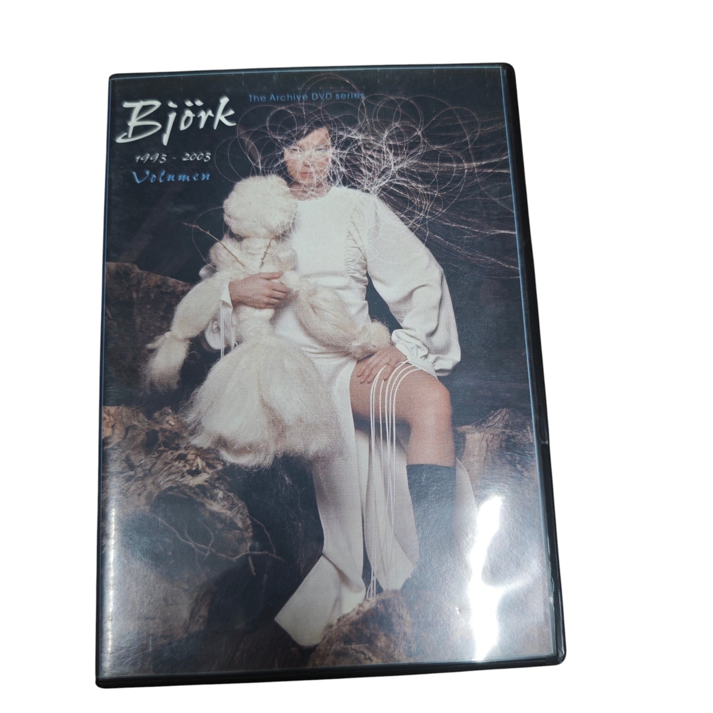DVD Björks Musikvideo-Sammlung "Volumen", veröffentlicht im Jahr 1999.