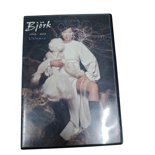 DVD Björks Musikvideo-Sammlung "Volumen", veröffentlicht im Jahr 1999.