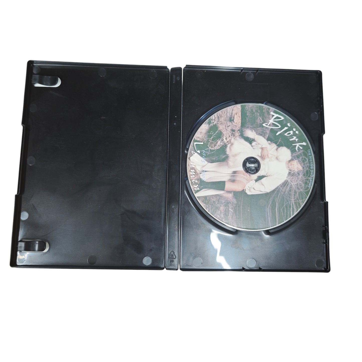 DVD Björks Musikvideo-Sammlung "Volumen", veröffentlicht im Jahr 1999.