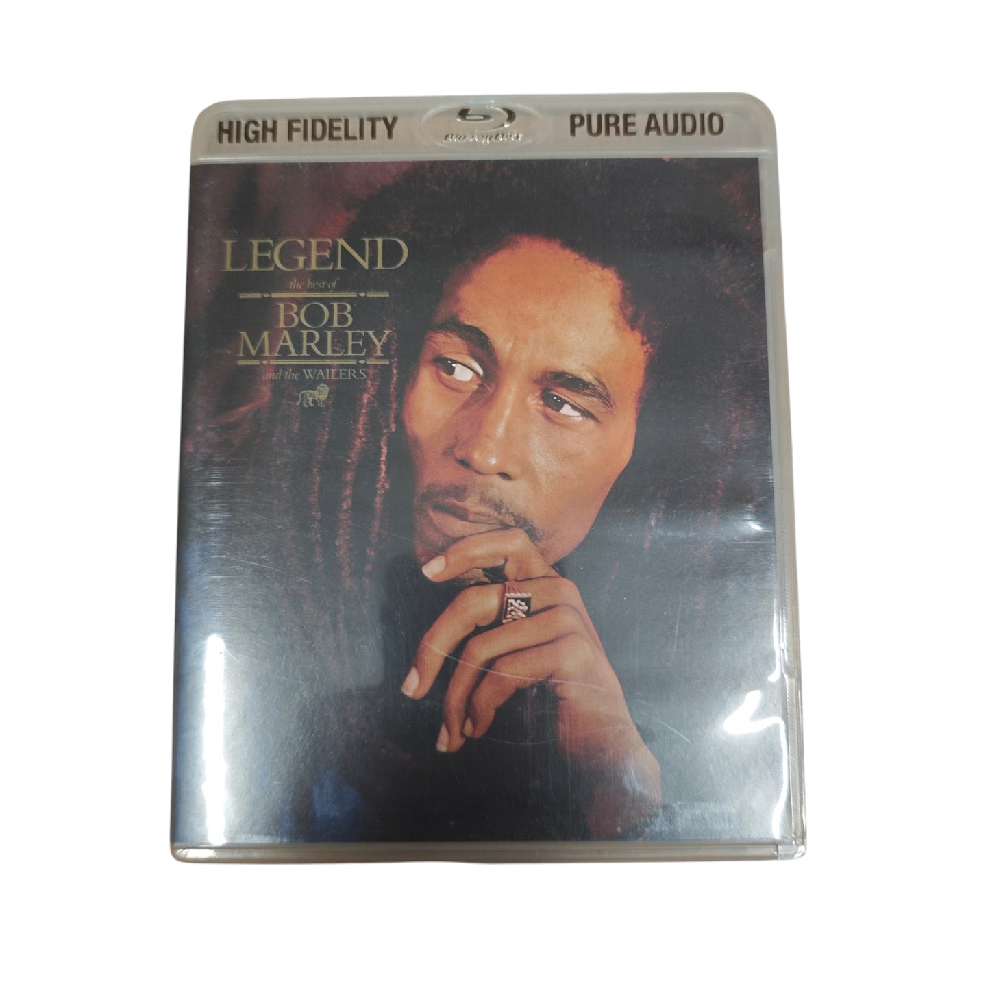 Legend"-Album von Bob Marley & The Wailers, spezifisch als Blu-ray Pure Audio Edition.
