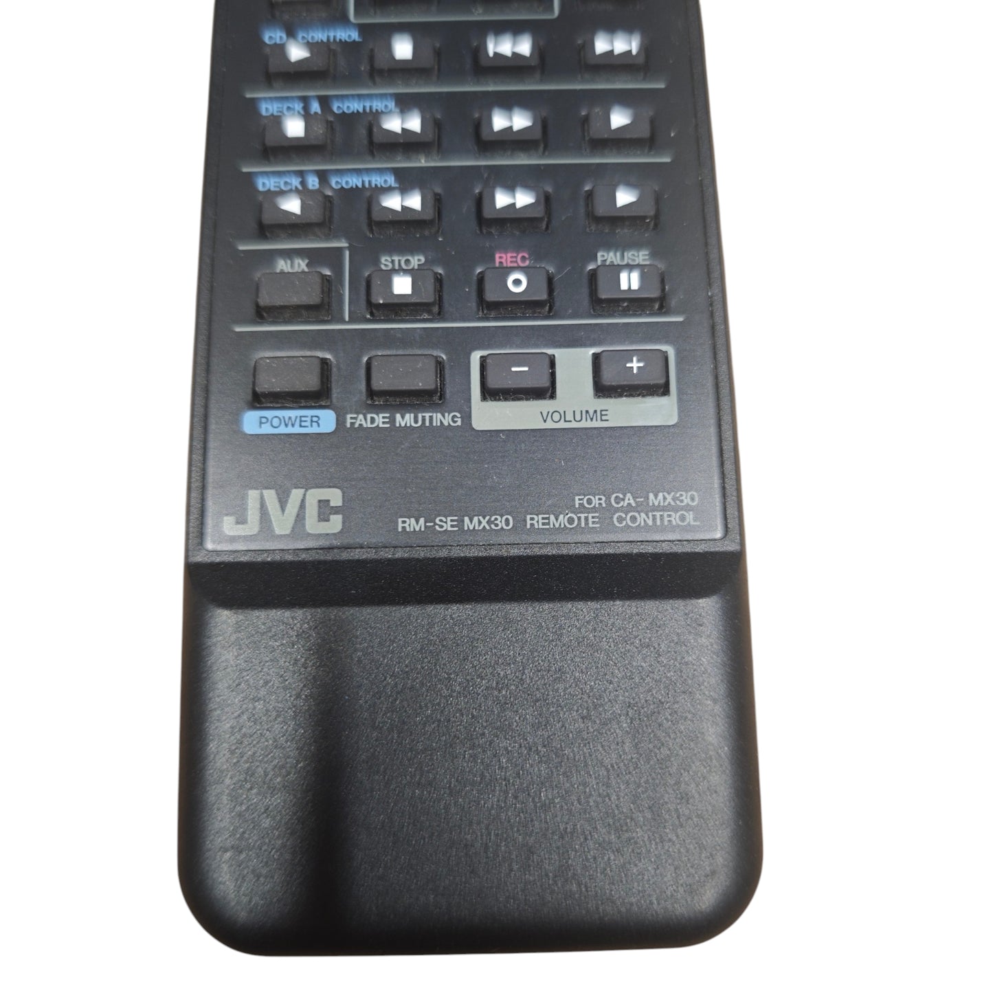 Original-Infrarot-Fernbedienung JVC RM-SE MX30, die speziell für die Kompakt-Hifi-Anlage / den Receiver JVC CA-MX30
