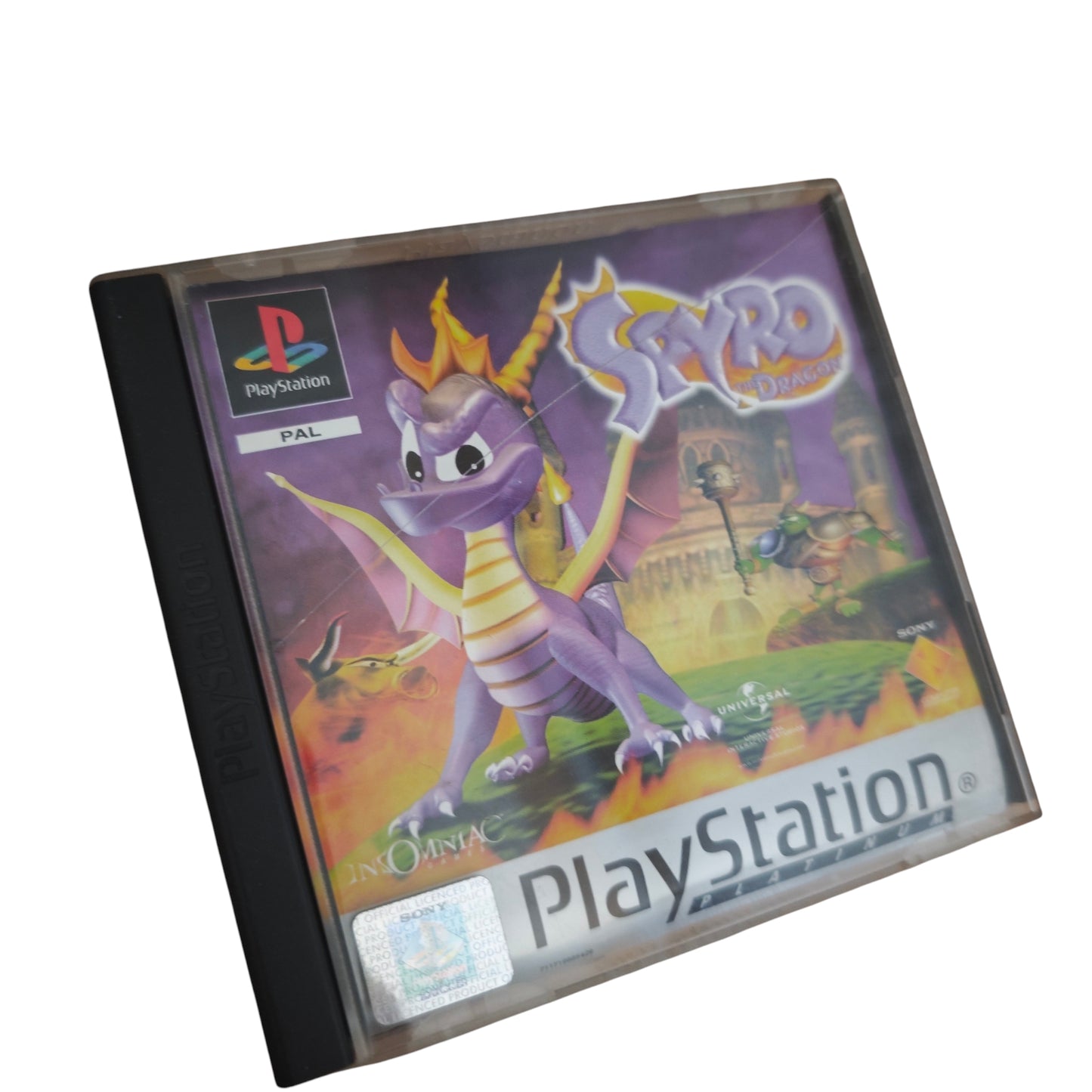Spyro the Dragon  PlayStation Platinum PAL Sony PlayStation 1 PS1