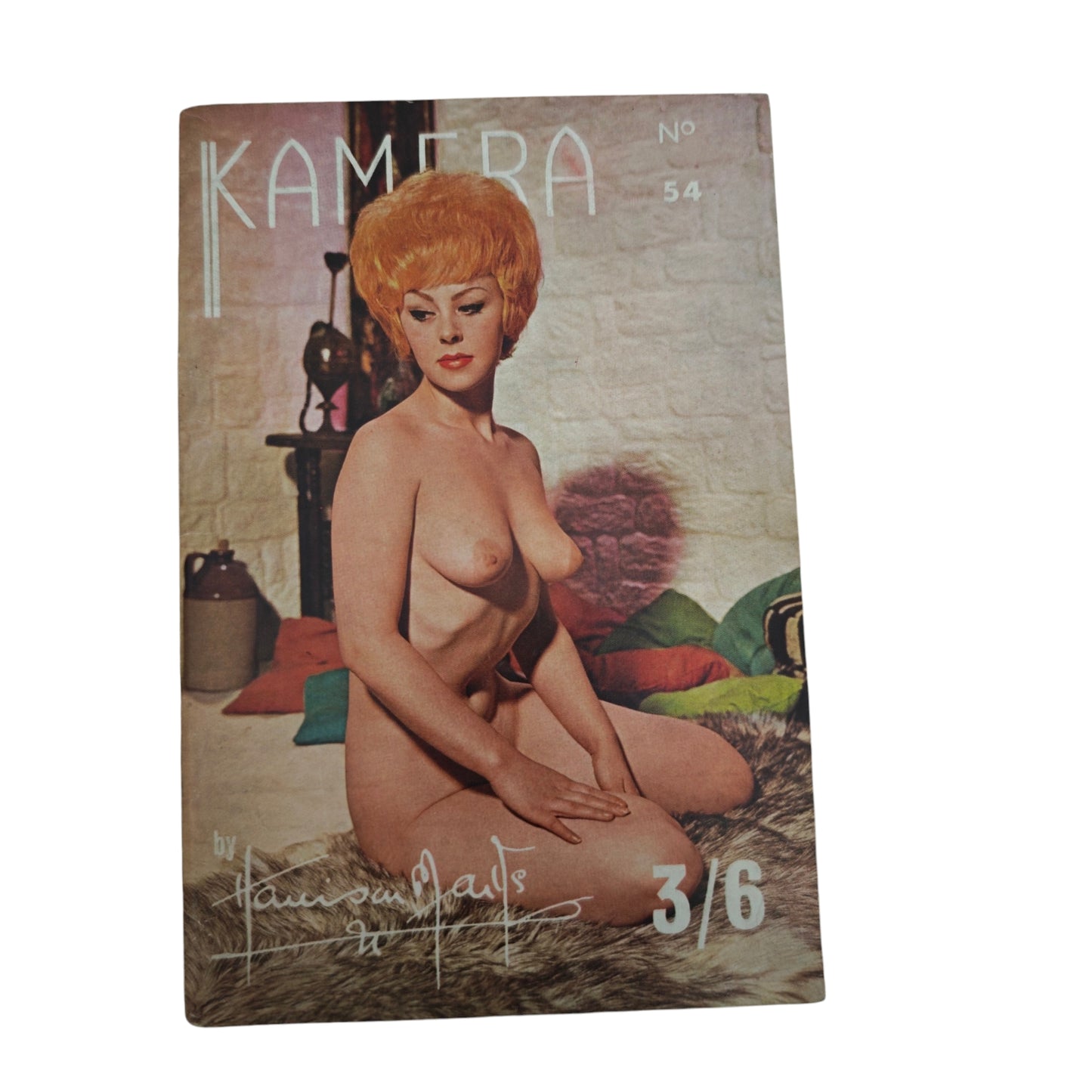 Vintage Glamour Magazin Kamera No. 54 Pin up Aktfotografen Harrison Marks 50er 60er