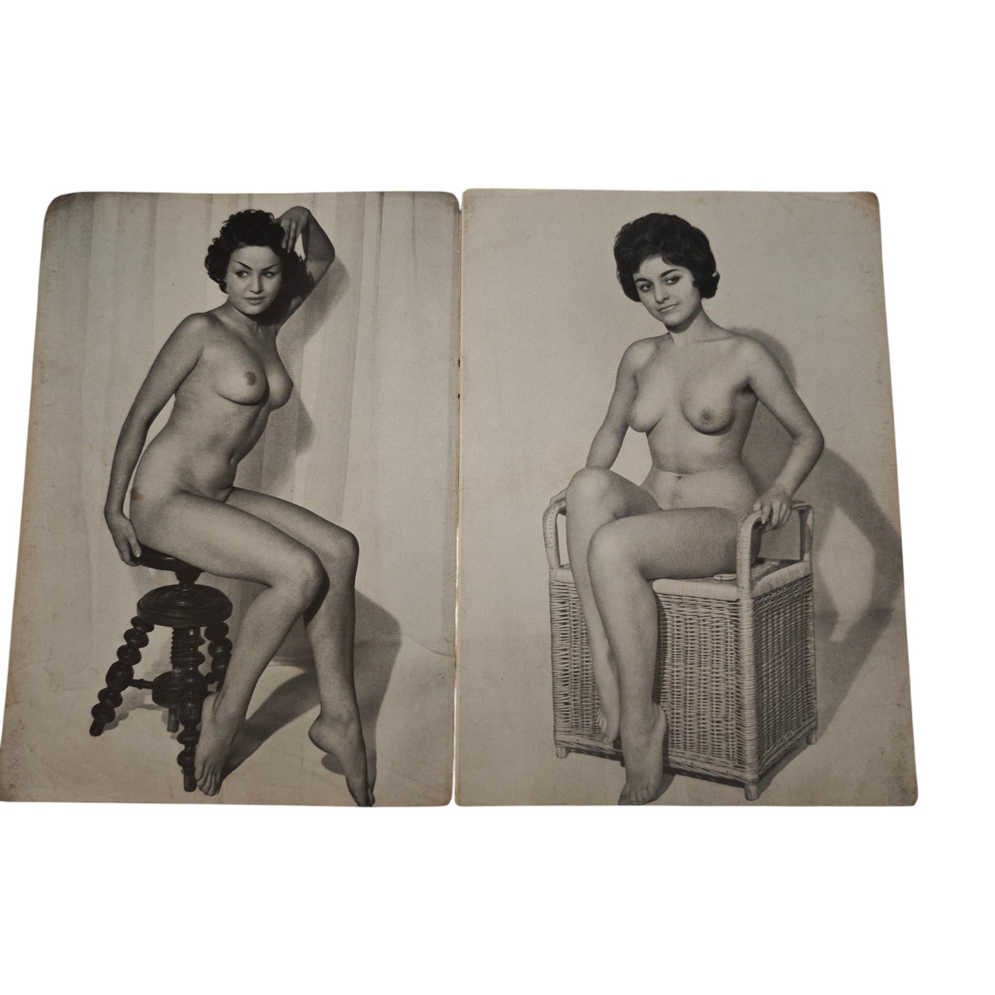 Ausgabe Nr. 23 des Vintage-Magazins „Femina“ Vintig Pin UP Erotik Akt