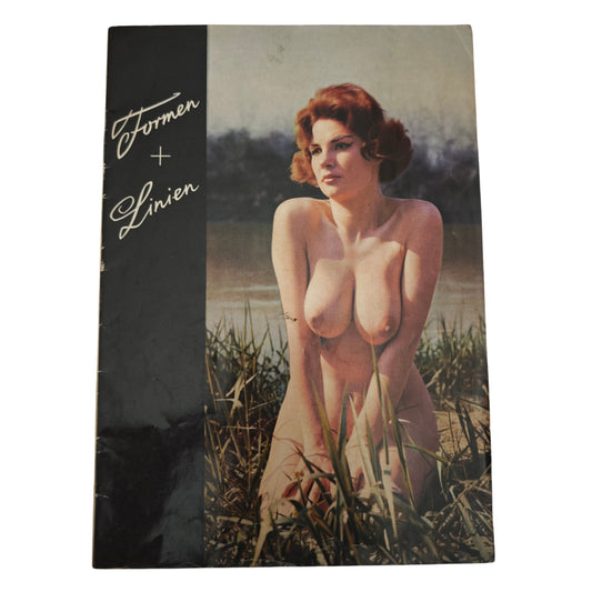 Vintage Magazin Formen und Linien Erotik Magazin Pin Up Akt Erotik