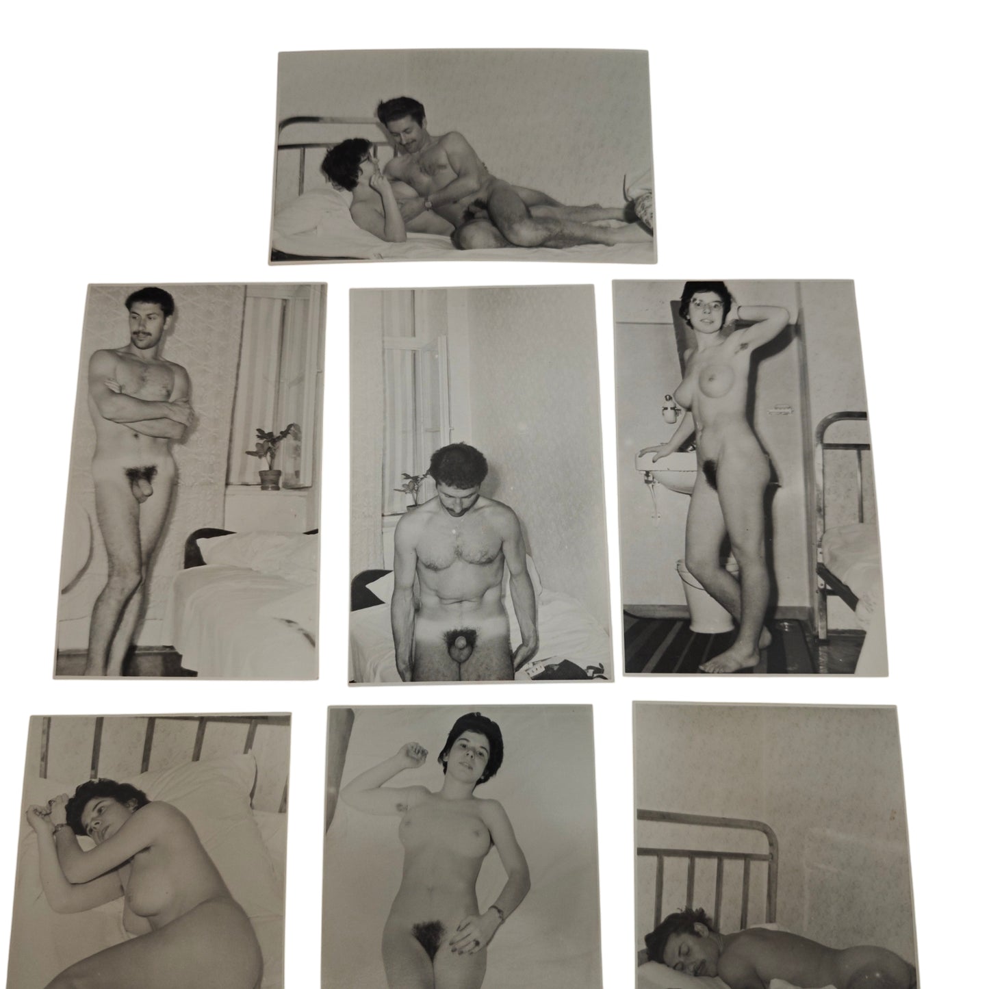 Vintage Erotik Fotos Aktbilder Mann und Frau Pin Up Akt Erotik 1960