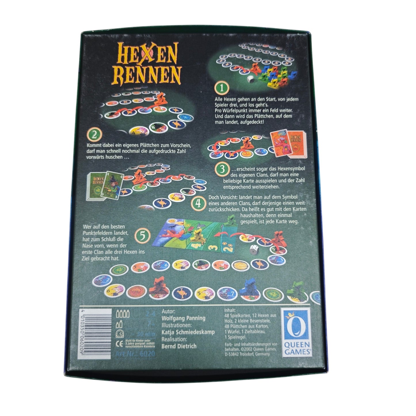 Brettspiel Hexen Rennen Hexenrennen von Autor Wolfgang Panning