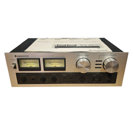 Kenwood KA-405 ist ein klassischer Vintage-Stereo-Vollverstärker