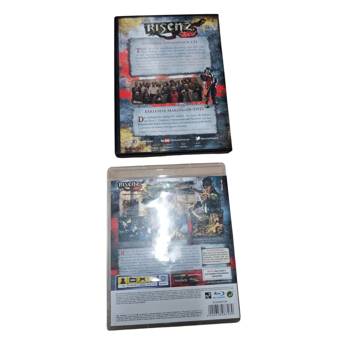 RISEN 2 DARK WATERS Collector's Edition PS3 Playstation 3