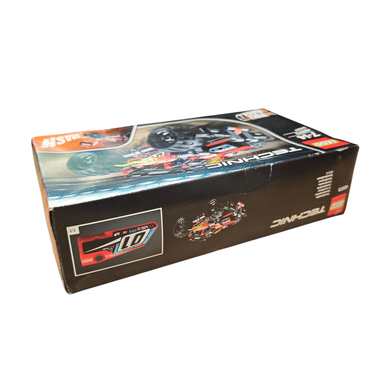 LEGO Technic Set BUMMS Nummer 42073 mit einem integrierten Rückziehmotor