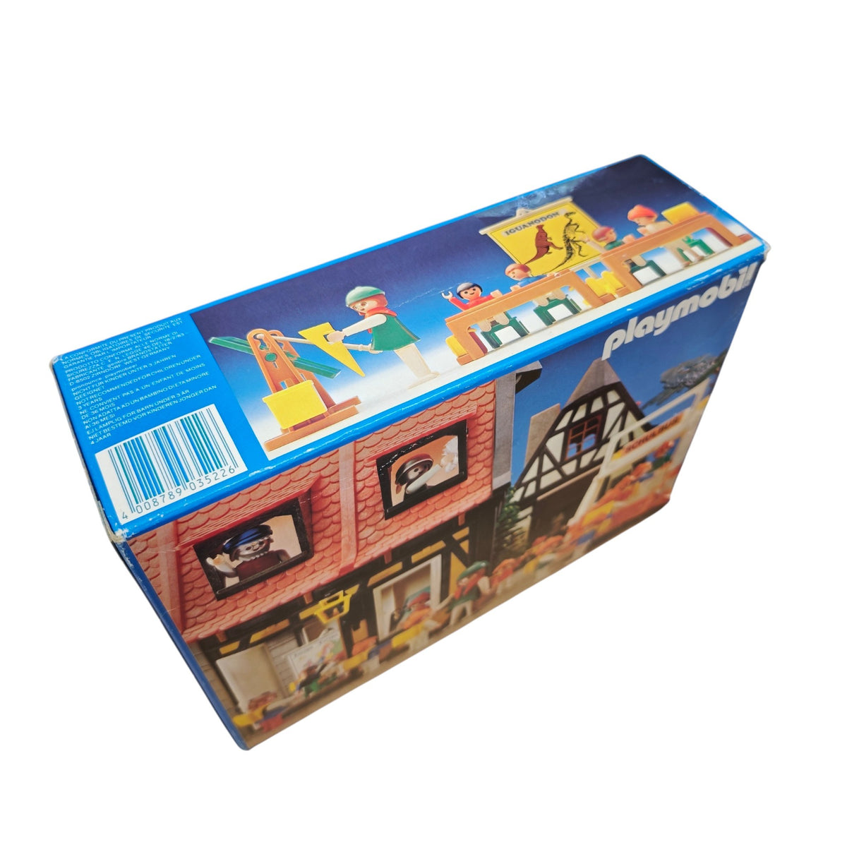 Vintage-Spielset Playmobil Klassenzimmer Set Nr. 3522  1980er-Jahren mit der Originalverpackung und verschiedenem Zubehör