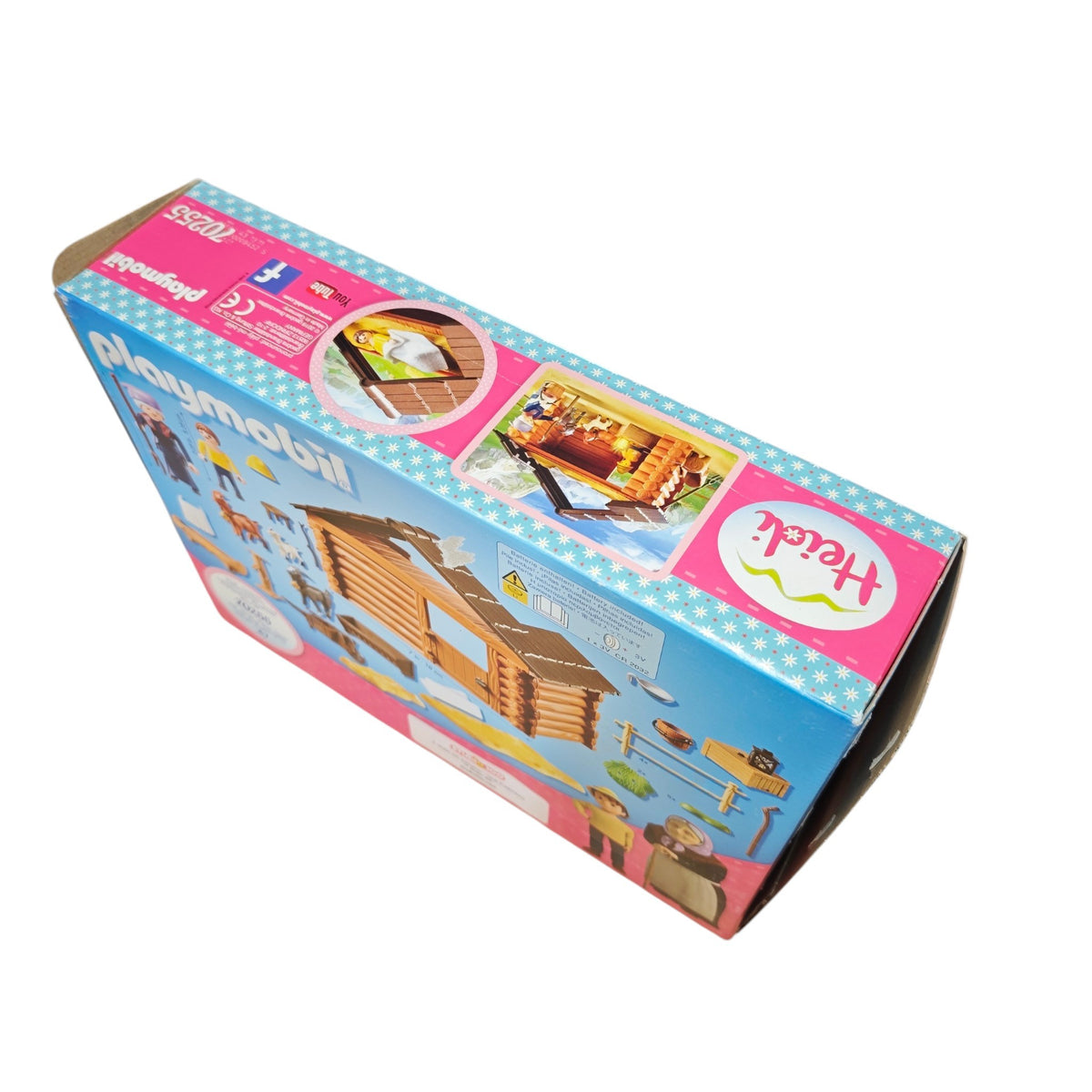 Playmobil Heidi Peters Ziegenstall Set mit der Nummer 70255 nicht komplett
