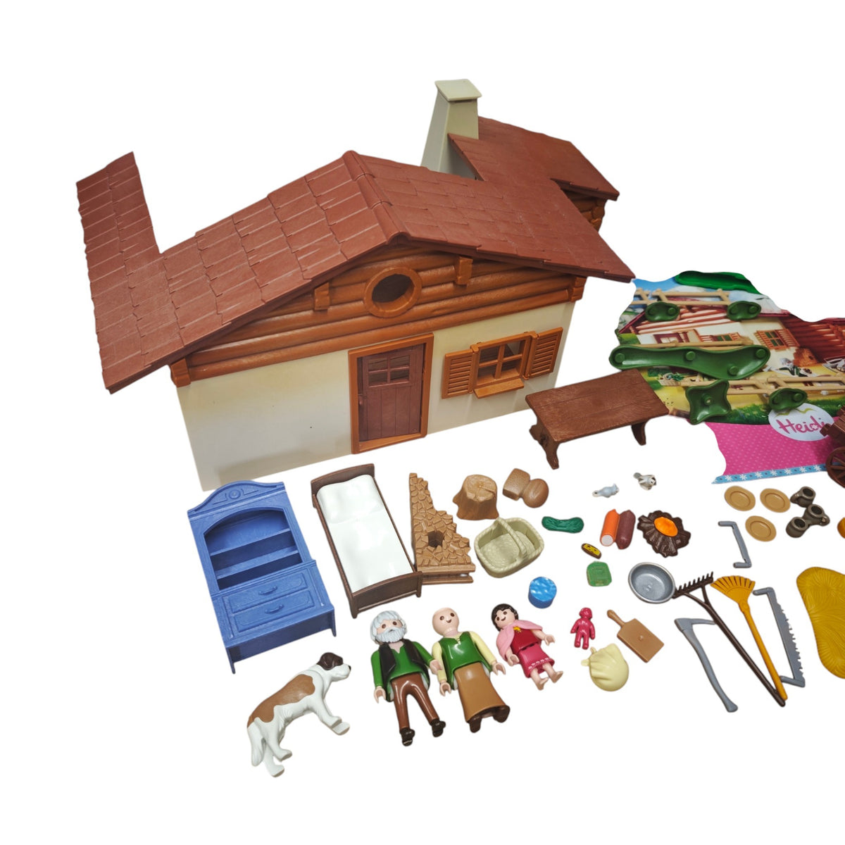 Playmobil Set 70253  Heidi und Großvater auf der Almhütte mit OVP