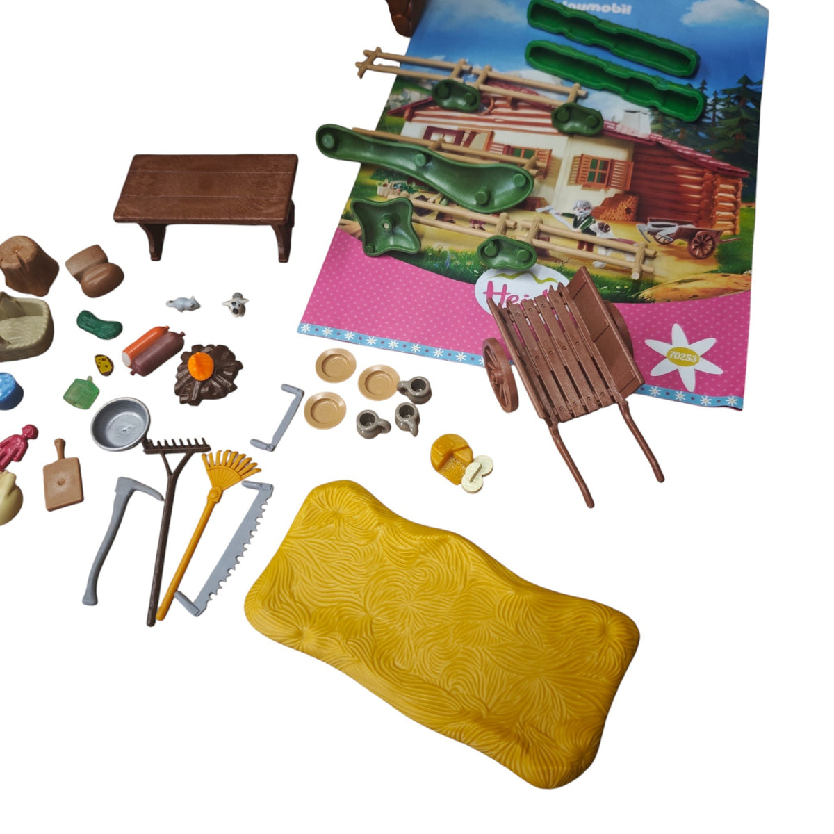 Playmobil Set 70253  Heidi und Großvater auf der Almhütte mit OVP