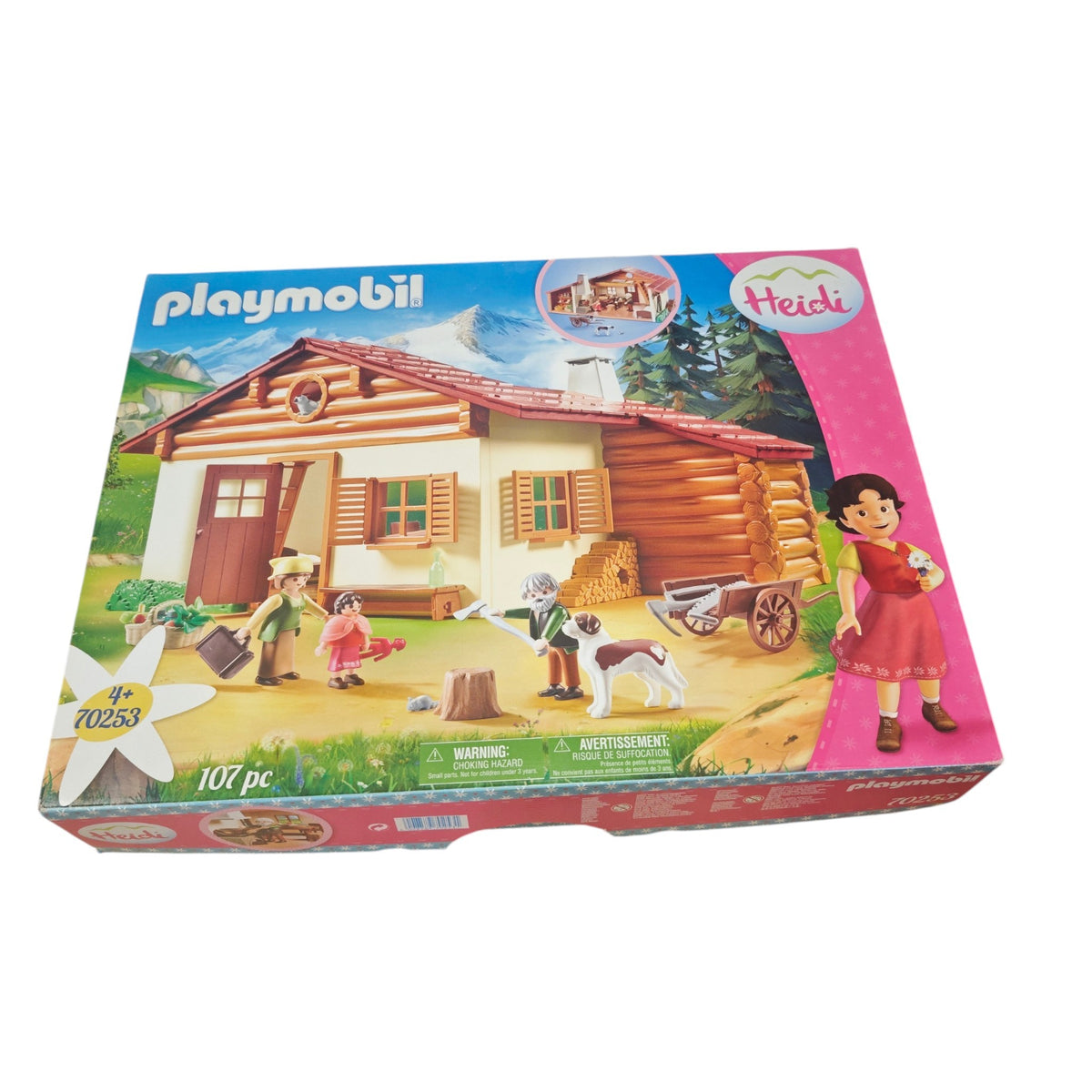 Playmobil Set 70253  Heidi und Großvater auf der Almhütte mit OVP