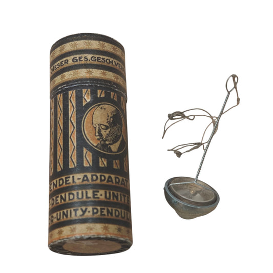 PENDEL APPARAT PENDULE UNITÉ UNITY-PENDEL Esoterik Wahrsager um 1900er