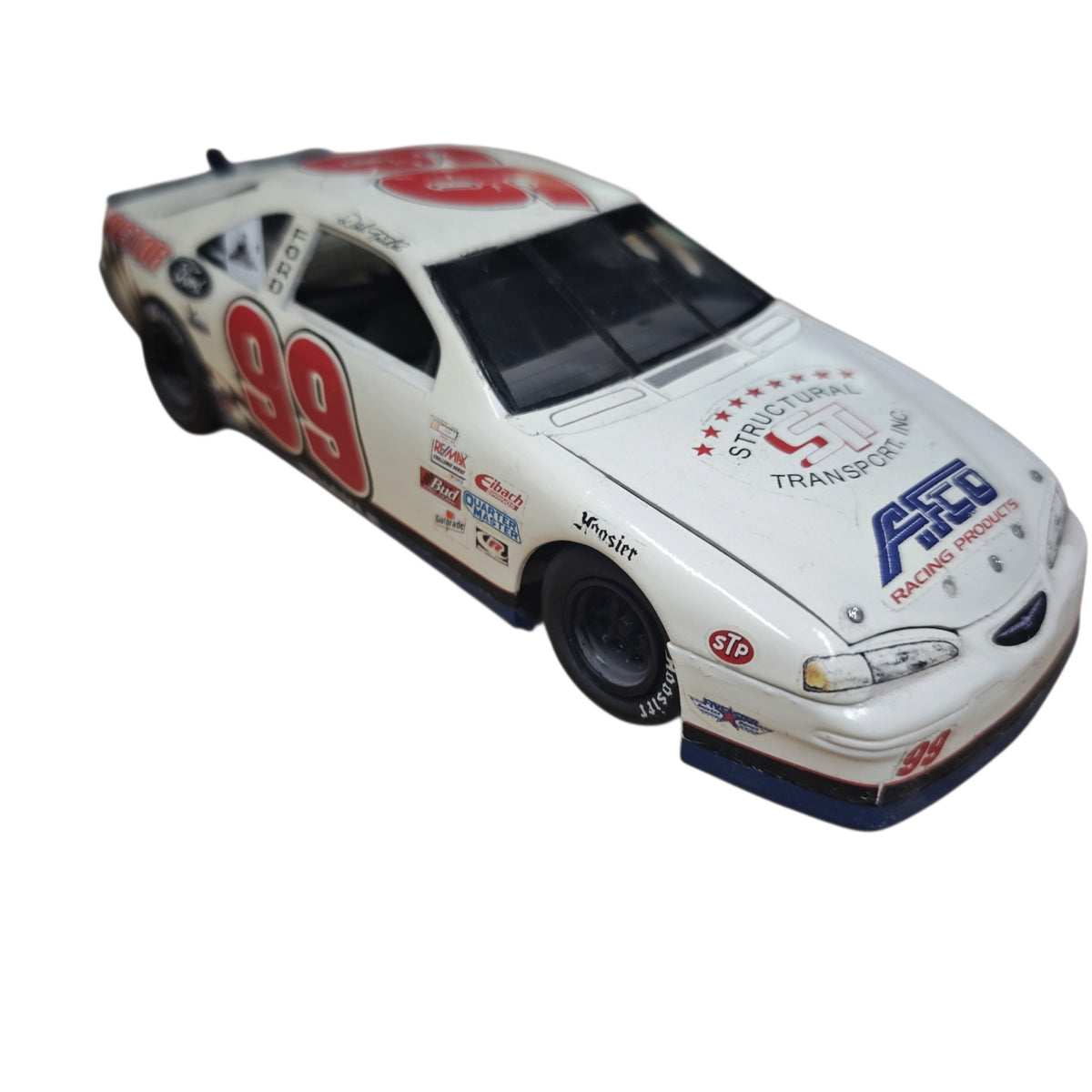 NASCAR-Modellauto Ford Thunderbird Startnummer 99  Structural Transport ATO Racing Products