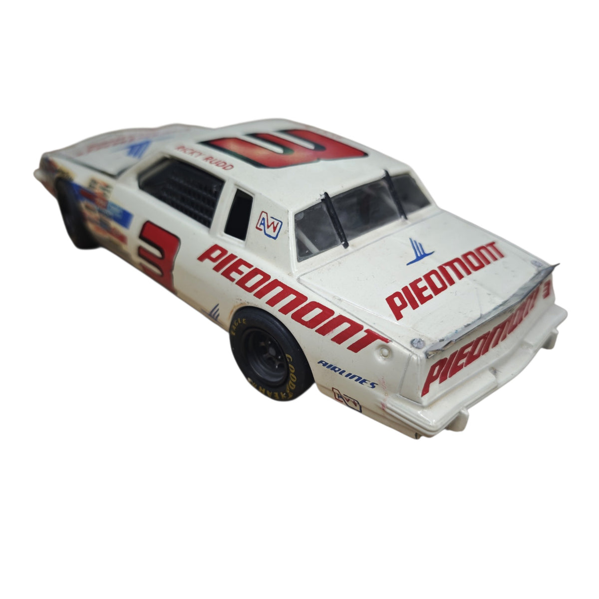 NASCAR-Modellauto Chevrolet Monte CarloStartnummer 3 Piedmont Airlines Fahrer Ricky Rudd