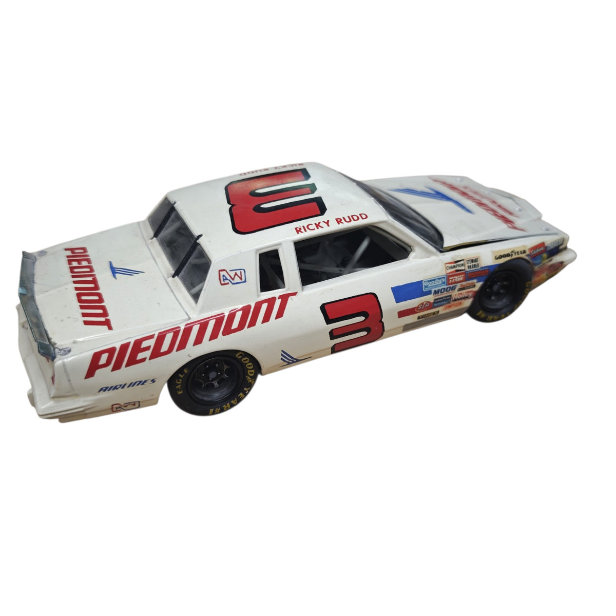 NASCAR-Modellauto Chevrolet Monte CarloStartnummer 3 Piedmont Airlines Fahrer Ricky Rudd
