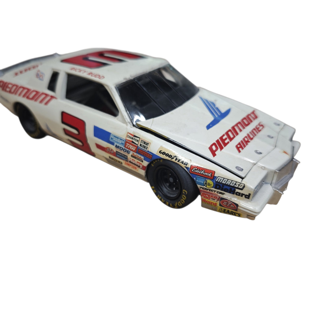 NASCAR-Modellauto Chevrolet Monte CarloStartnummer 3 Piedmont Airlines Fahrer Ricky Rudd