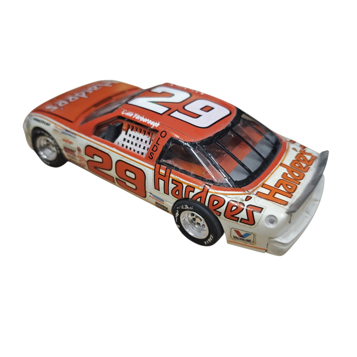 Modellauto NASCAR-Wagens  Cale Yarborough Startnummer 29  Hardee's-Lackierung