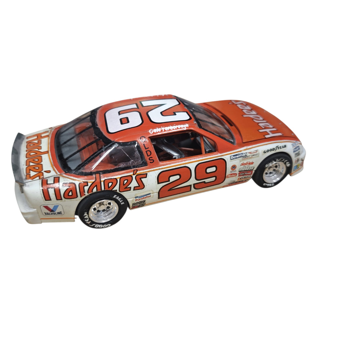 Modellauto NASCAR-Wagens  Cale Yarborough Startnummer 29  Hardee's-Lackierung