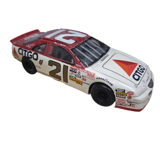Modellauto Ford Thunderbird NASCAR  Wood Brothers Racing  Startnummer 21  Citgo-Sponsoringlackierung Michael Waltrip