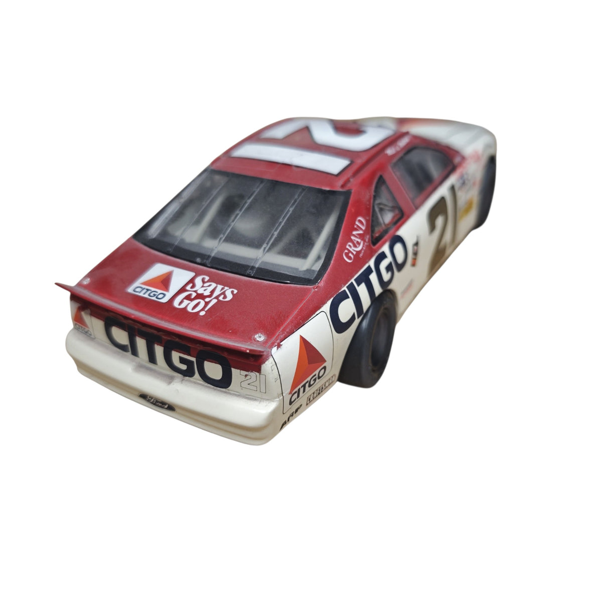 Modellauto Ford Thunderbird NASCAR  Wood Brothers Racing  Startnummer 21  Citgo-Sponsoringlackierung Michael Waltrip
