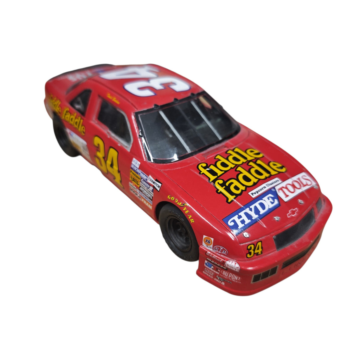 NASCAR-Modellauto Mike McLaughlin Startnummer 34 Fiddle Faddle