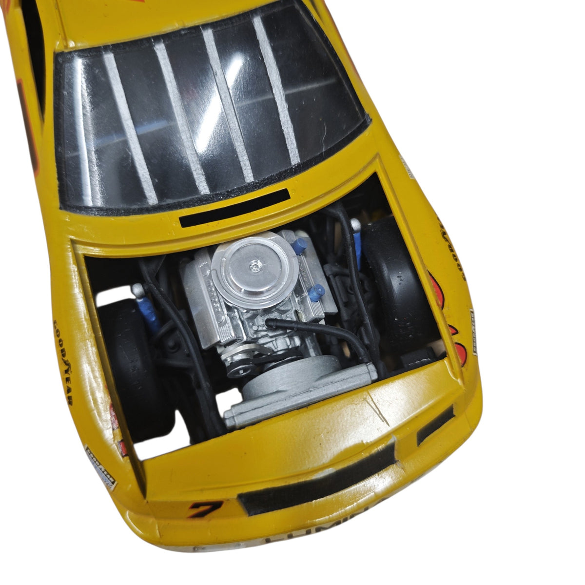 NASCAR-Modellauto Startnummer 7 Mac Tools Rennwagen Harry Gant