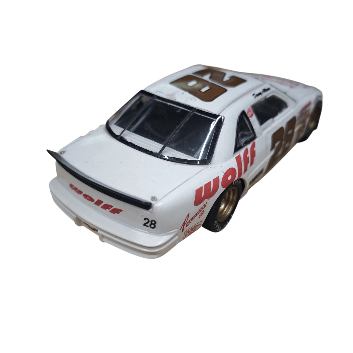 Modellauto NASCAR-Rennwagens Startnummer 28 von Davey Allison Wolff Petroleum Atlantic Oil & Heating Co. Chevrolet Lumina