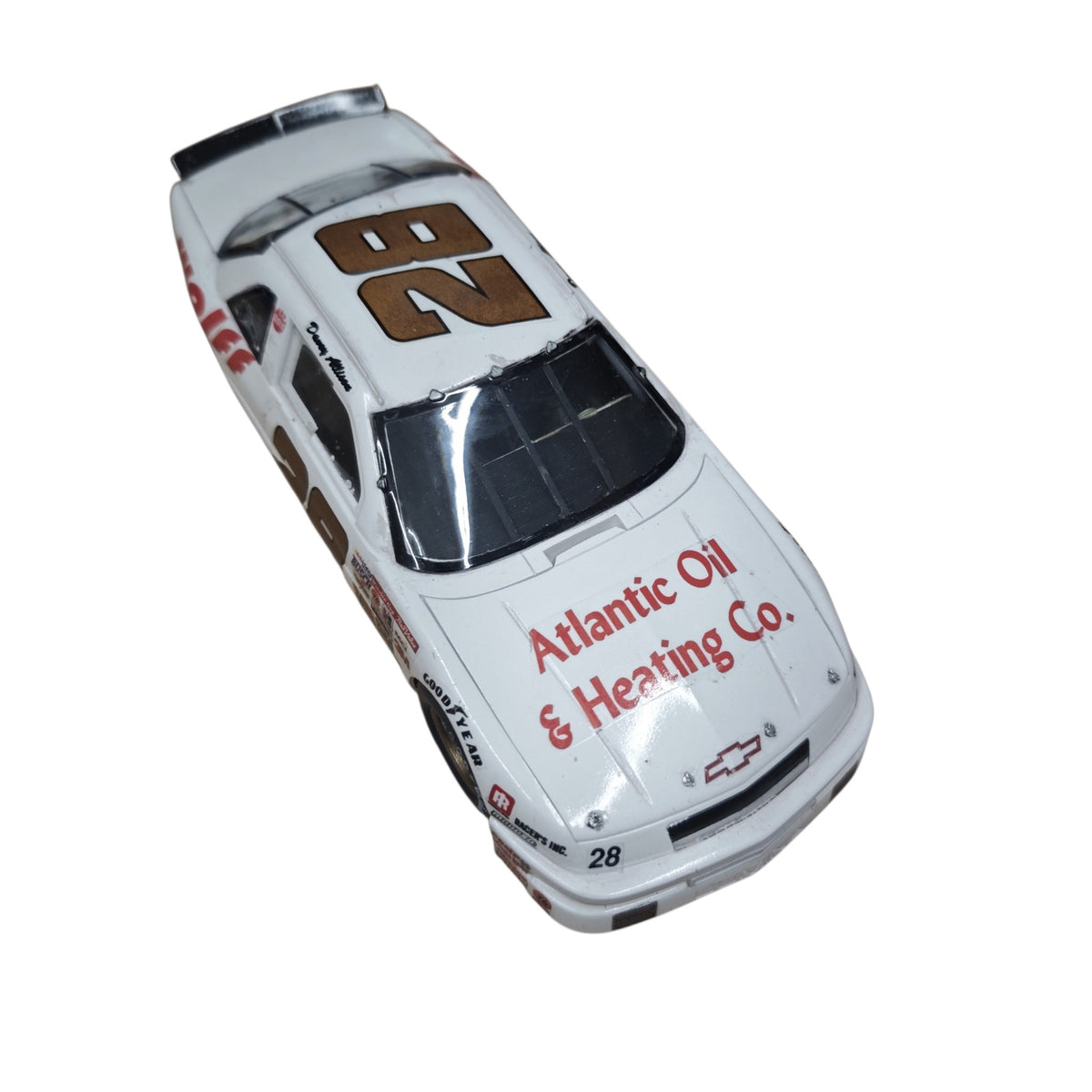 Modellauto NASCAR-Rennwagens Startnummer 28 von Davey Allison Wolff Petroleum Atlantic Oil & Heating Co. Chevrolet Lumina