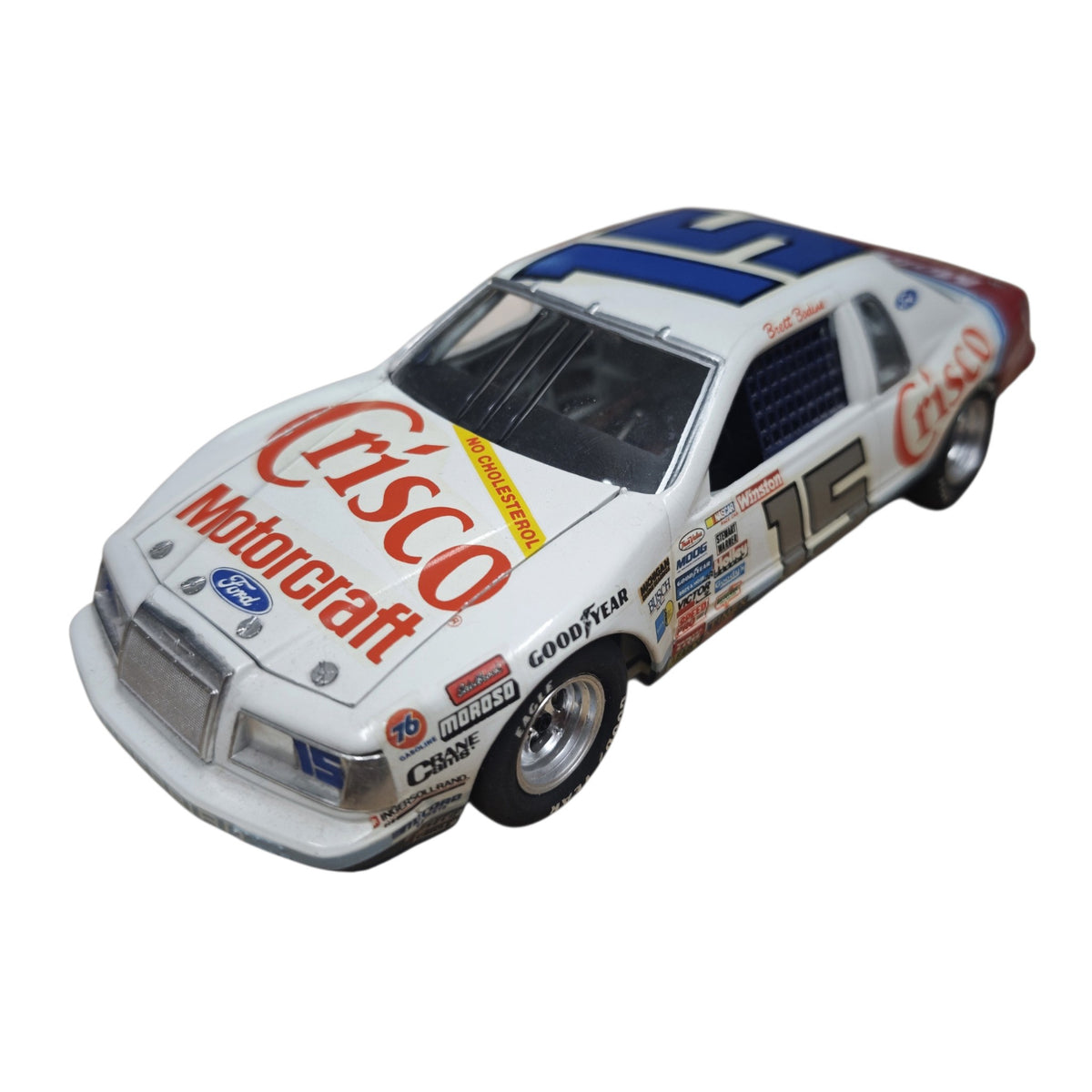 Modellauto NASCAR-Rennwagens Ford Thunderbird  Startnummer 15 Crisco Brett Bodine