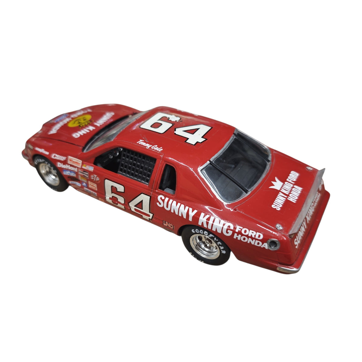 Modellauto NASCAR-Rennwagens Ford Thunderbird Startnummer 64 Sunny King Ford-Honda