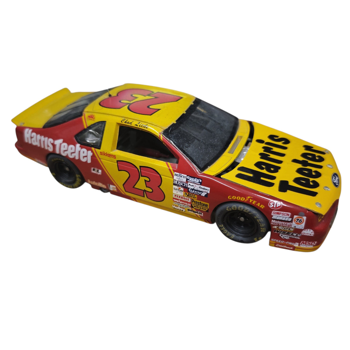 Modellauto NASCAR-Rennwagens Ford Thunderbird, Startnummer 23 Chad Little