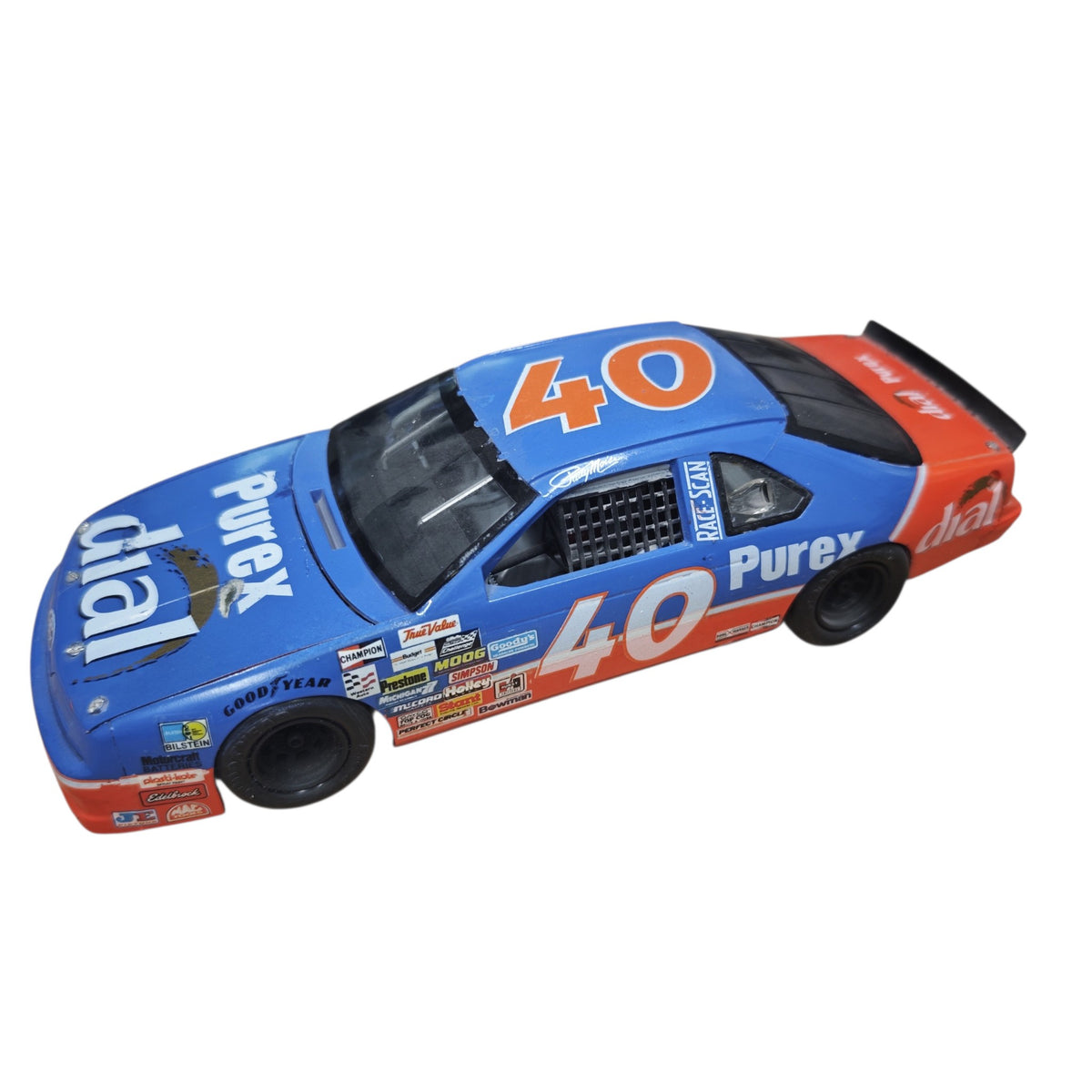Modellauto NASCAR-Diecast-Rennautos Racing Champions  Startnummer 40 Purex und Dial