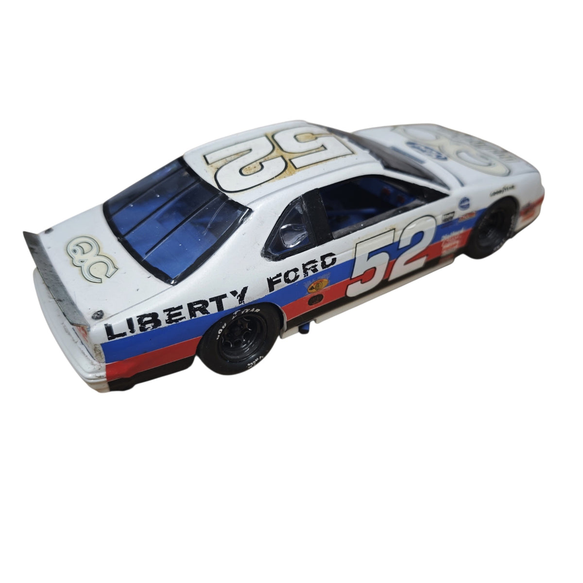 Modellauto NESCAR Ford Thunderbird Butch Miller Startnummer 52 Quality Care