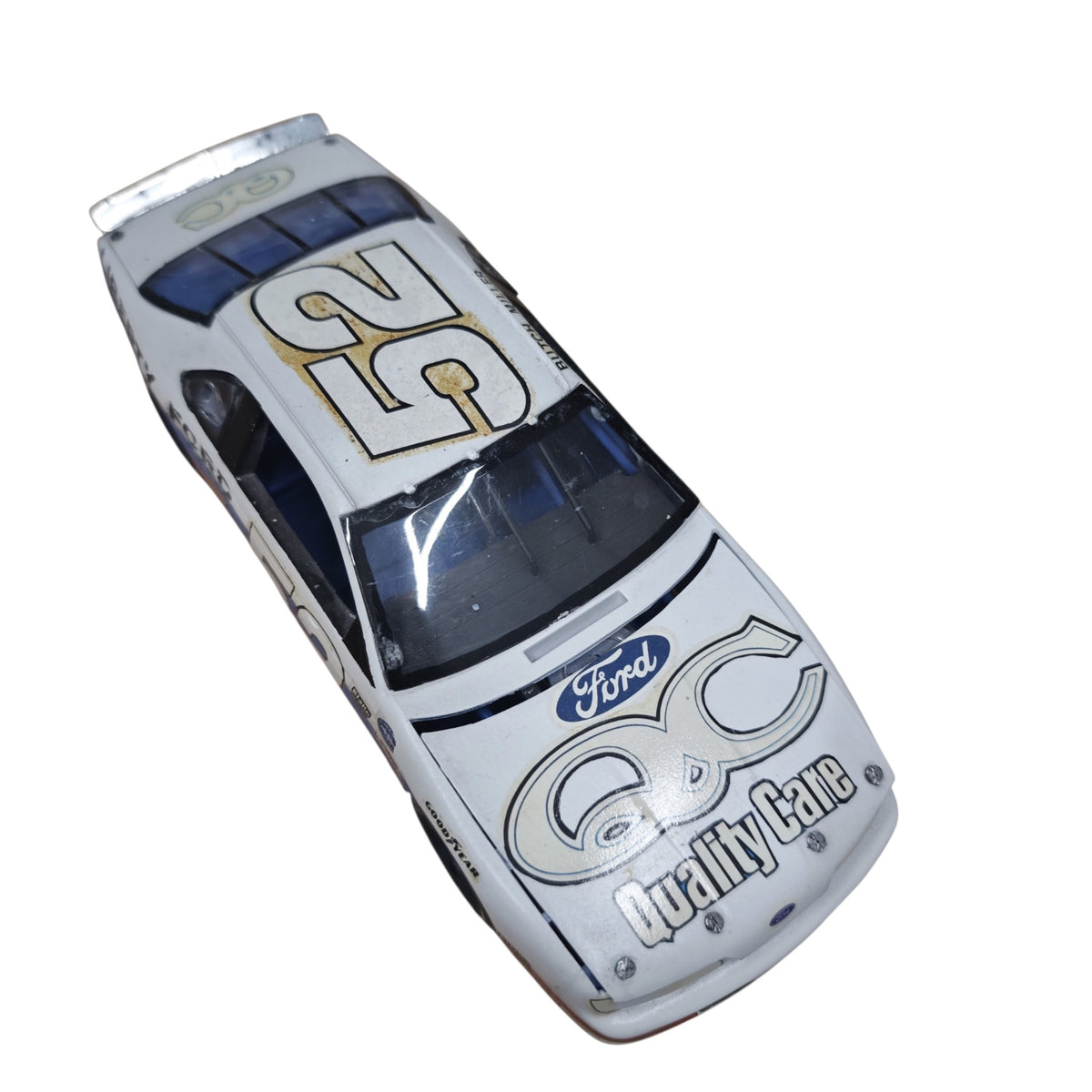 Modellauto NESCAR Ford Thunderbird Butch Miller Startnummer 52 Quality Care
