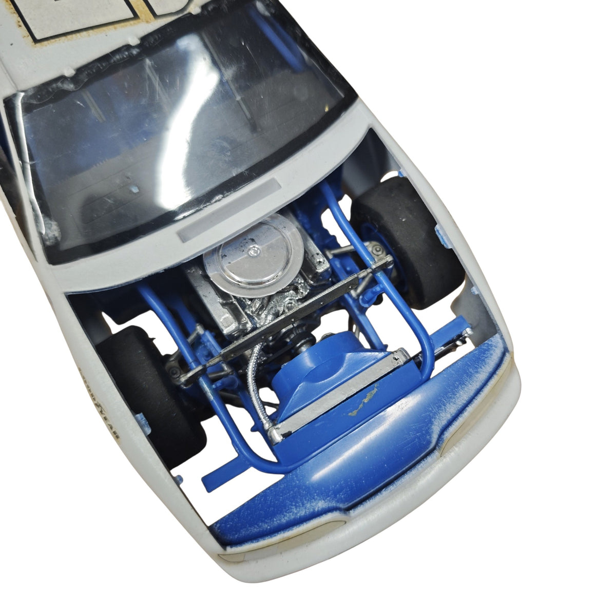 Modellauto NESCAR Ford Thunderbird Butch Miller Startnummer 52 Quality Care