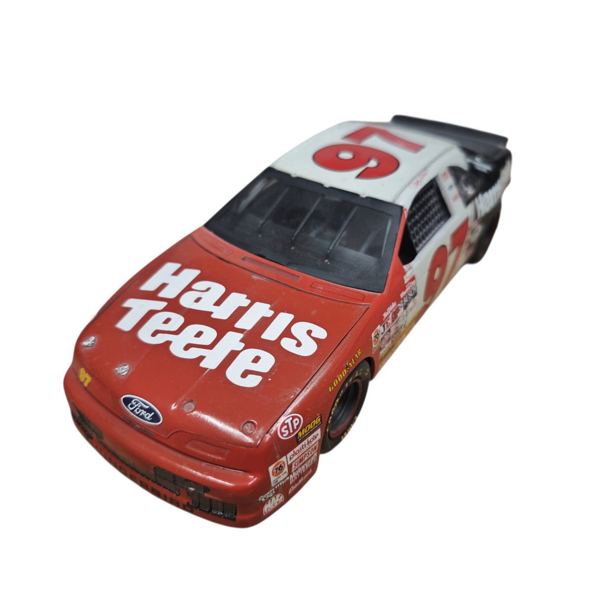 Modellauto NESCAR Ford Thunderbird NASCAR-Startnummer 97 Harris Teeter Chad Little