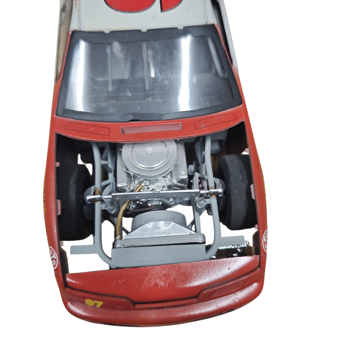 Modellauto NESCAR Ford Thunderbird NASCAR-Startnummer 97 Harris Teeter Chad Little