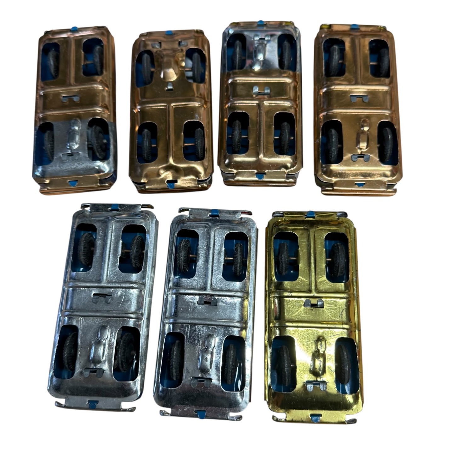 Autos Blechspielzeug Kleinwagen ca 1975 7 Stück