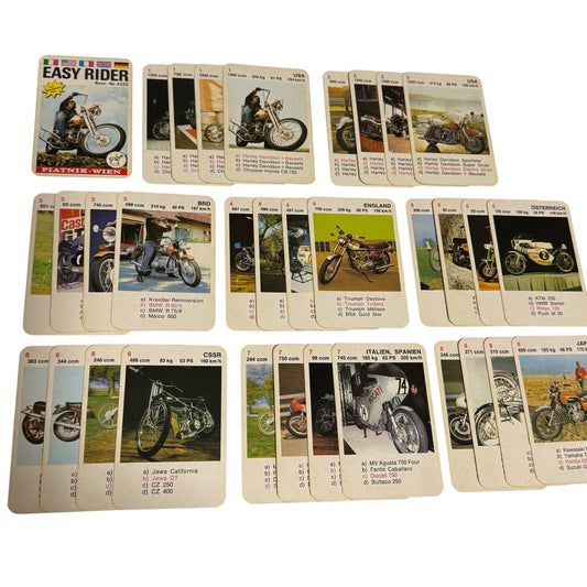 Quartett Easy Rider Piatnik Wien Nr. 4222