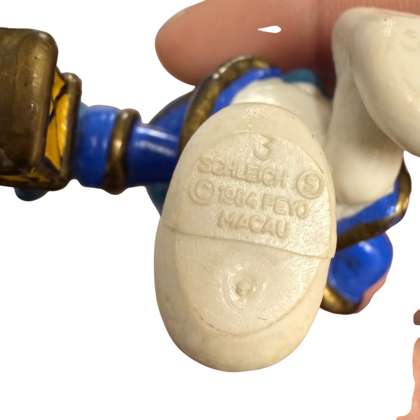 Schlümpfe Piratenschlumpf mit Laterne Schleich 1984