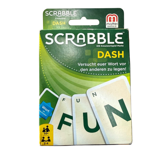 Scrabble Dash Mattel Games 2012 Kartenspiel