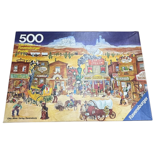 Puzzle Otto Maier Verlag Ravensburger 500 Teile 62550473 Cowboys Saloon