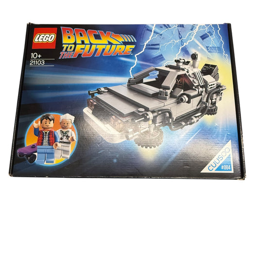 Lego 21103 Delorien Back to the Future 2013 Marty Mcfly Doc